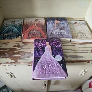 The Selection Series Set 1-5 Kiera‎ Cass Hardcover Paperback B&N Exclusive Crown
